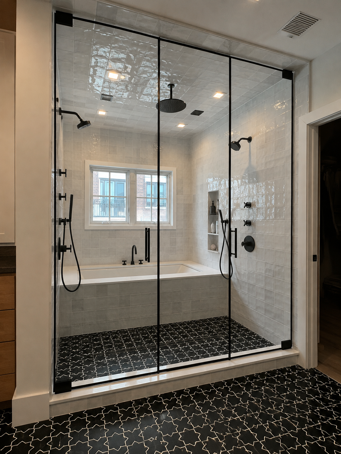 Salle de bain rénovée pour illustrer un projet à Ploërmel